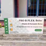 PRO B PLEK BOLUS BY VADCO - Meningkatkan Daya Tahan Tubuh Dan Mengatasi Stres Hewan Ternak.