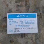 ALBEN-16% 1 BOX ISI 40 PCS SERBUK - Untuk Masalah Cacingan Pada Hewan Ternak Sapi Kerbau Kambing Domba Babi