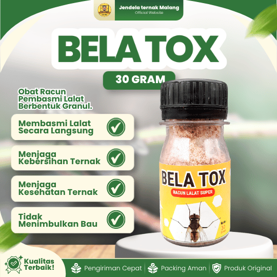 BELA TOX 30 GRAM - Ampuh Atasi Dan Basmi Lalat Ekonomis.