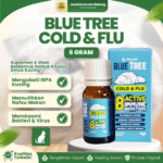 BLUE TREE COLD & FLU 6 GRAM + FREE SPUIT 3 ML BY OLIVE CARE – Untuk Kucing Sakit & Demam.
