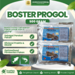 BOSTER PROGOL 500 GRAM – Pengganti Fungsi Telur Dan Minyak Ikan Dan Perekat Pellet Ikan dan Udang.