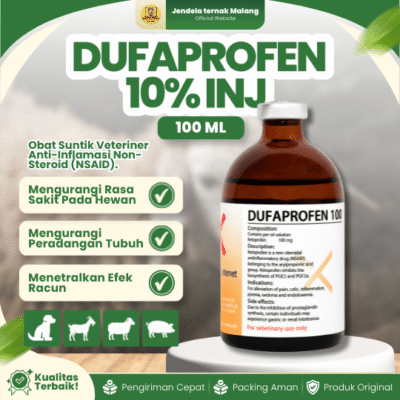 Dufaprofen 10% Inj. 100 ml