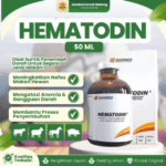 HEMATODIN 50 ML INJ – Untuk Penambah Dan Mempercepat Pertumbuhan Hewan Ternak Unggas.