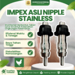 IMPEX ASLI NIPPLE STAINLESS – Drinker Tempat Minum Ayam Stainless IMPEX.