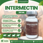 INTERMECTIN 10 ML - Untuk Masalah Ekto Dan Endo Hewan Ternak.