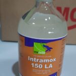 INTRAMOX-150 LA 100 ML - Untuk Masalah Saluran Pernafasan Dan Pencernaan Pada Hewan