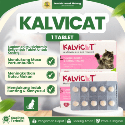 KALVICAT TABLET – Multivitamin dan Mineral untuk Kucing