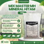 MIX MASTER MH MINERAL HITAM 1 KG – Multimineral Untuk Ternak Ruminansia.