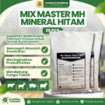 MIX MASTER PREMIX MINERAL HITAM MH 25 PCS (1 ZAK) – Multimineral Untuk mencegah Ambruk lumpuh Pada Ternak Ruminansia