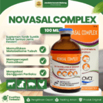 NOVASAL COMPLEX 100 ML – Meningkatkan Metabolisme Untuk Hewan Ternak, Unggas Dan Peliharaan.