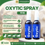 OXYTIC SPRAY 60 ML - Untuk Masalah Luka & Kulit Hewan Ayam Sapi Kambing Domba Anjing Kucing