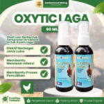 OXYTIC LAGA 60 ML BY MEDION - Spray Untuk Luka Infeksi Hewan Ayam Laga.