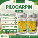 PILOCARPIN 5 ML BY WONDER – Untuk Kembung, Kolik Dan Hiperaktif Pada Hewan.