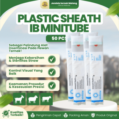 PLASTIC SHEATH IB MINITUBE ISI 50 – Plastik Sheat Inseminasi Buatan Hewan Ternak.