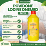 POVIDONE IODINE ONEMED 1 LITER - Larutan Antiseptik Mengandung PVP Lodine 10%