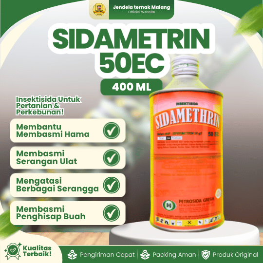 SIDAMETRIN 50EC 400 ML - Untuk Atasi Hama, Ulat Dan Juga Serangga.