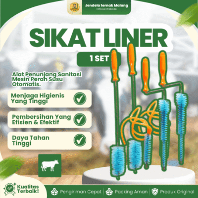 SIKAT LINER 1 SET – Pembersih Selang, Cantara Dan Mesin Perah Susu Efektif Dan Efisien.