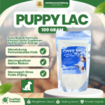 PUPPY LAC 100 GRAM - Susu Puppy Dan Anjing Berkualitas Menambah BB Dan Mencegah Stres.