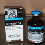 NITRONIX 34 50 ML -  Atasi Cacing Hati, Pencernaan, Parasit Eksternal Hewan Ternak.