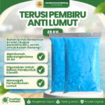 TERUSI PEMBIRU ANTI LUMUT1 SAK 25 KG - Penjernih Air Kolam Renang, Cuppri Sulfate, Copper Sulfat.
