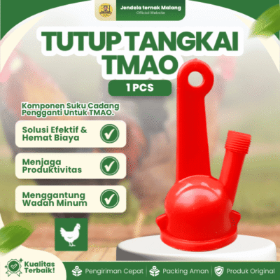TUTUP TANGKAI TMAO ECER MEDION – Tutup Tempat Minum Ayam Otomatis Berkualitas.