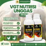 VGT NUTRISI UNGGAS 250 ML – Nutrisi Lengkap Berkualitas Untuk Petumbuhan Unggas.