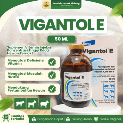 VIGANTOL E 50 ML –  Vitamin Untuk Hewan Ternak