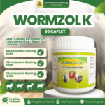 WORMZOL-K 50 KAPLET BY MEDION –  Membasmi Semua Stadium Cacingan Hewan Ternak.
