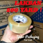 LAKBAN 200 YARD X 45 - Lakban Untuk Kebutuhan Packing.
