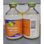 INTRAMOX-150 LA 100 ML - Untuk Masalah Saluran Pernafasan Dan Pencernaan Pada Hewan