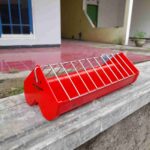 DOC FEEDER MERAH KECIL MEDION - Tempat Pakan Makan Ayam DOC Berkualitas.