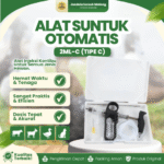 ALAT SUNTIK OTOMATIS KAPASITAS 2ML-C (TIPE C) - Untuk Vaksin Unggas Bebek Ayam Kambing