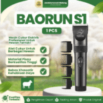 BAORUN S1 ALAT CUKUR BULU DOMBA – Alat Cukur Bulu Hewan Elektrik Berkualitas.