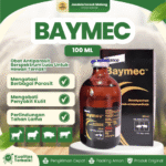 BAYMEC 100 ML – Mengatasi Ek,to,para,sit & En,do,para,sit Untuk Hewan Ternak.