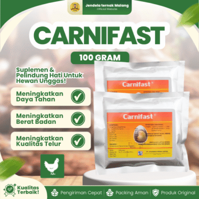 CARNIFAST 100 GRAM OTASINDO – Vitamin Untuk Unggas Ayam