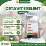 CETAVIT E SELENT 100 GRAM - Vitamin E Selenium Untuk Kekebalan Ternak Ayam Unggas