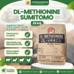 DL-METHIONINE SUMITOMO 1 SAK 25 KG – Asam Amino Esensial Untuk Pertumbuhan Unggas & Ternak.