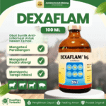 DEXAFLAM 100 ML - Untuk Mengatasi Peradangan & Anti Alergi Hewan.
