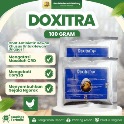 DOXITRA 100 GRAM OTASINDO – Untuk Masalah CRD Komplek & Coryza Pada Ayam Unggas