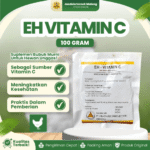 EH VITAMIN C 100 GRAM - Vitamin C Untuk Ternak Ayam Minum Unggas.