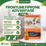 FRONTLINE FIPRONIL ADVANTAGE 1 TUBE - Perawatan Anti Kutu Untuk Hewan Kesayangan.