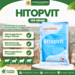 HITOPVIT 100 GRAM - Multivitamin Meningkatkan Daya Tahan Tubuh Untuk Ayam & Unggas.