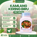 KAMLANG KERING BIRU 100 TABLET - Suplement Herbal Lengkap Original Untuk Ayam