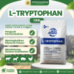 L-TRYPTOPHAN 1 KG REPACK – Asam Amino Untuk Menjaga Keseimbangan Protein & Pertumbuhan Ternak.