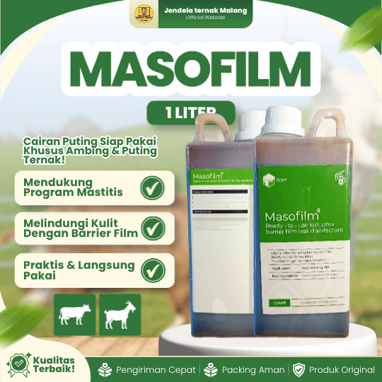 MASOFILM 1 LITER - Celup Dipping Ambing Puting Sapi & Kambing Perah.