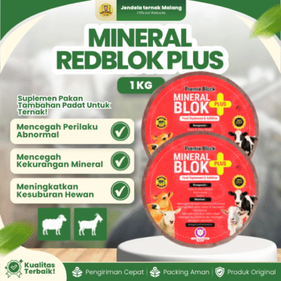 MINERAL REDBLOK PLUS 1 KG – Mineral Redblock Untuk Kambing Domba