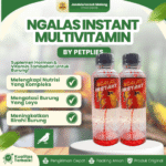 NGALAS INSTANT MULTIVITAMIN - Suplemen Untuk Burung Pleci & Lainnya.