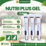 NUTRI PLUS GEL 15 GRAM – Vitamin Bagus Untuk Bulu, Kulit & Imun Untuk Kucing Dan Anjing.