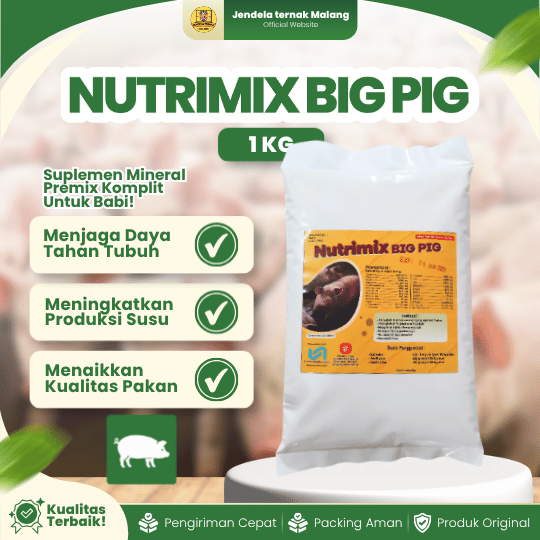 NUTRIMIX BIG PIG 1 KG - Mineral Premix Untuk Babi