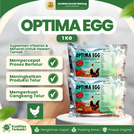 OPTIMA EGG 1 KG RAID-ALL - Meningkatkan Produksi dan Perkuat Cangkang Telur Ayam